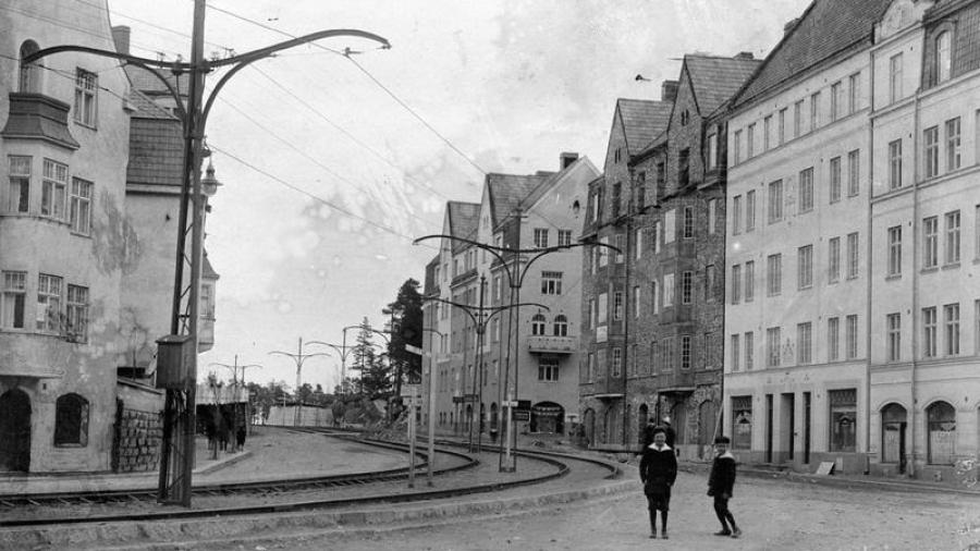 Stockholmsvägen 1910-11